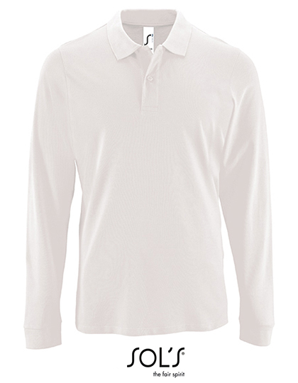 Men´s Long-Sleeve Piqué Polo Shirt Perfect