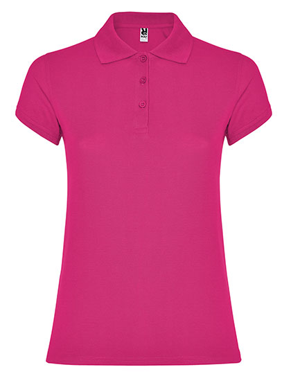 Damen-Poloshirt "Star" mit Seitenschlitzen