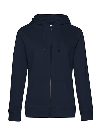 Flauschiger Damen Zip-Hoodie "Queen"