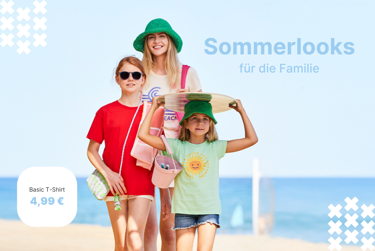Sommerlooks für die ganze Familie