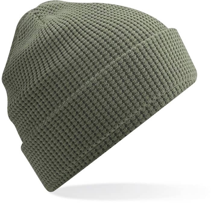Organic Cotton Waffle Beanie
