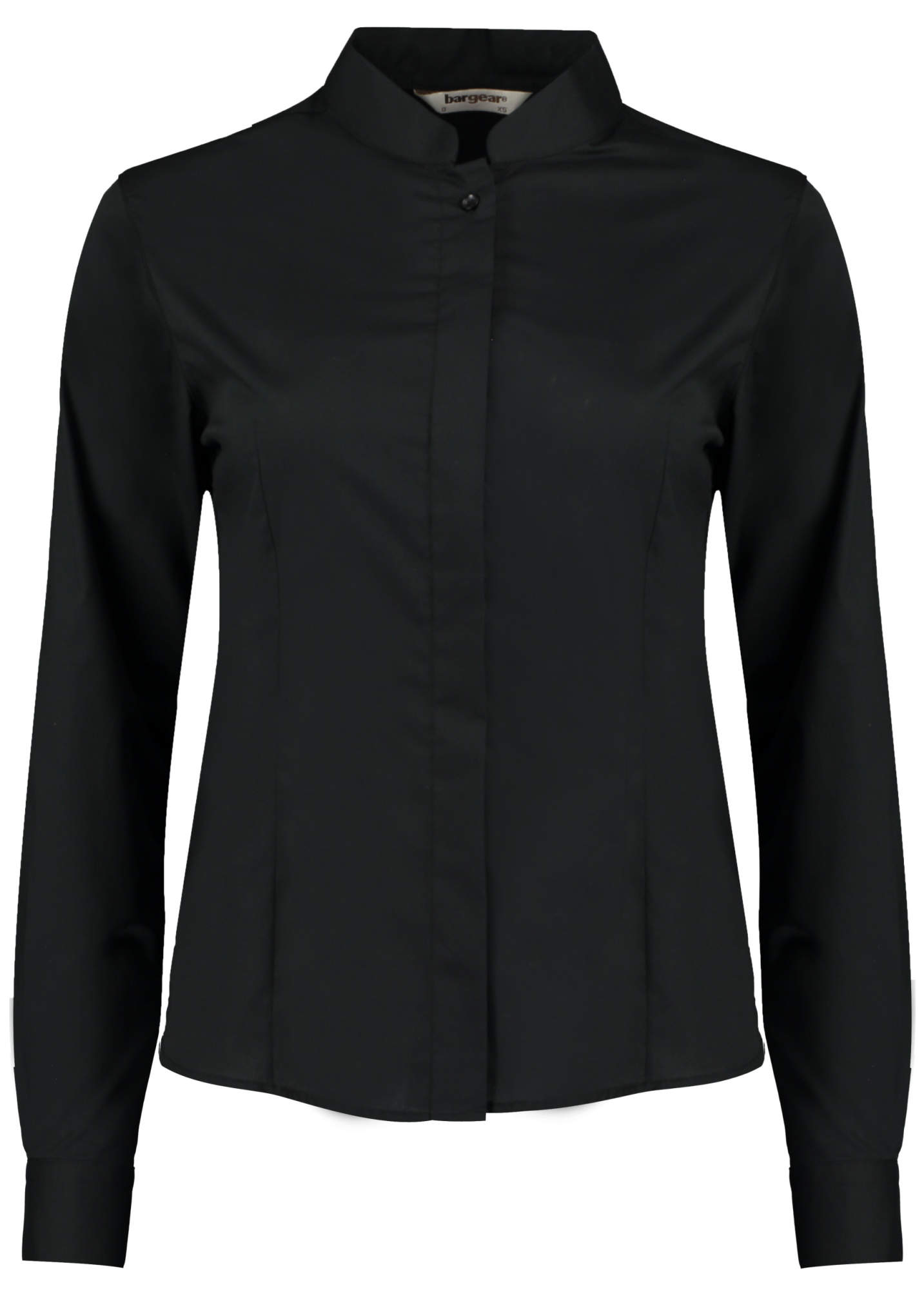 Women´s Tailored Fit Shirt Mandarin Collar Long Sleeve