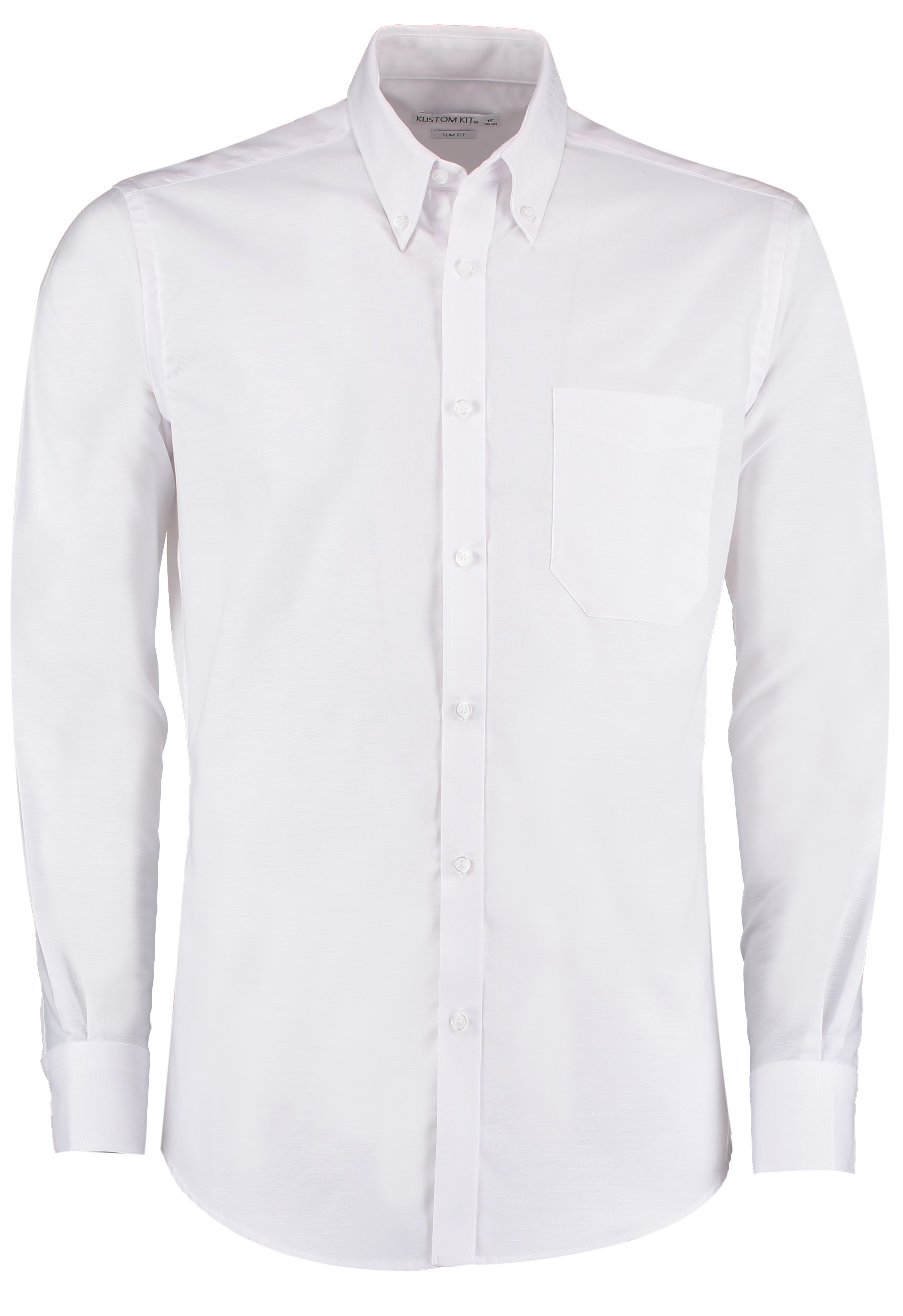 Men`s Slim Fit Workwear Oxford Shirt Long Sleeve
