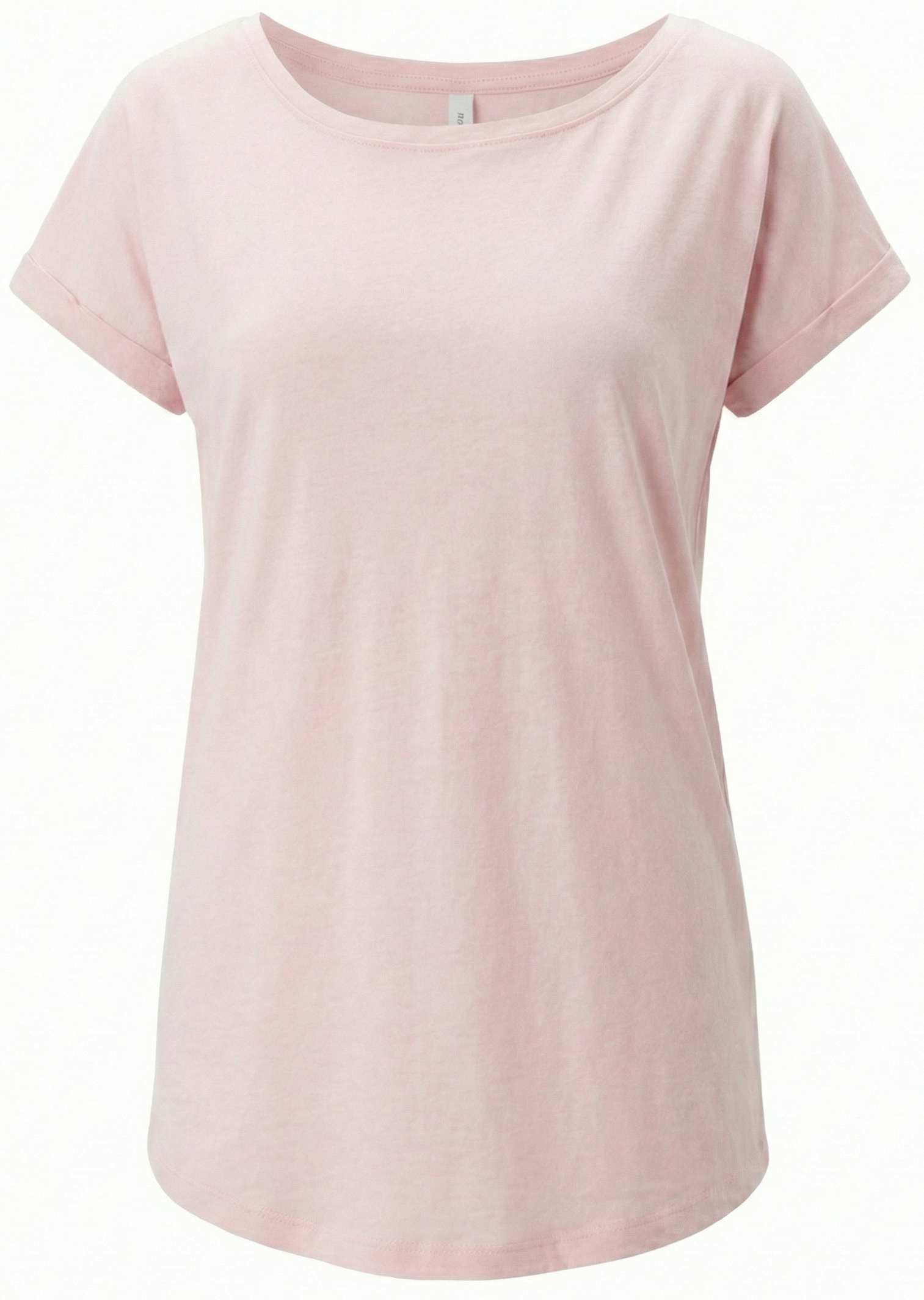 Locker geschnittenes T-Shirt-Kleid aus Bio-Baumwolle in Umstellung