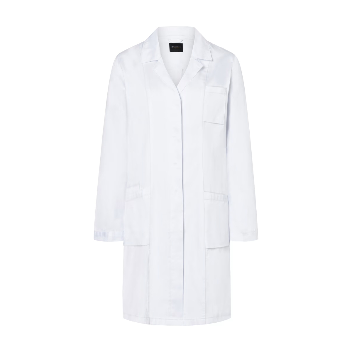 Damenkittel mit verdeckter Knopfleiste