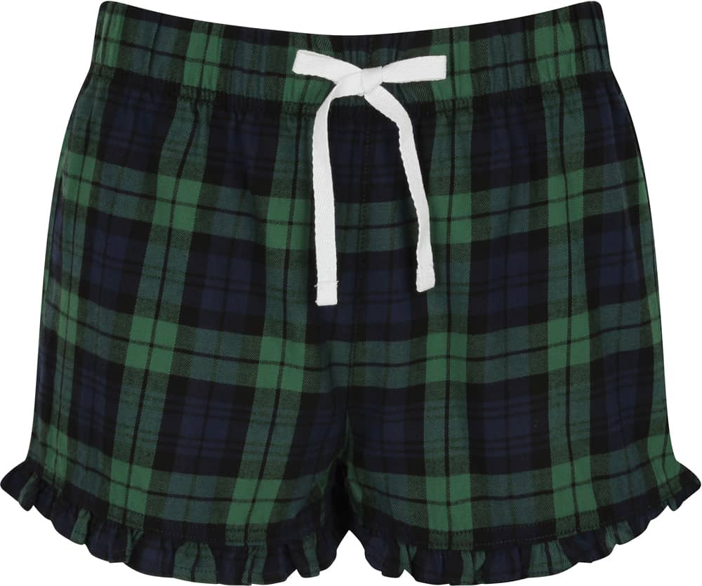 Women´s Tartan Frill Lounge Shorts