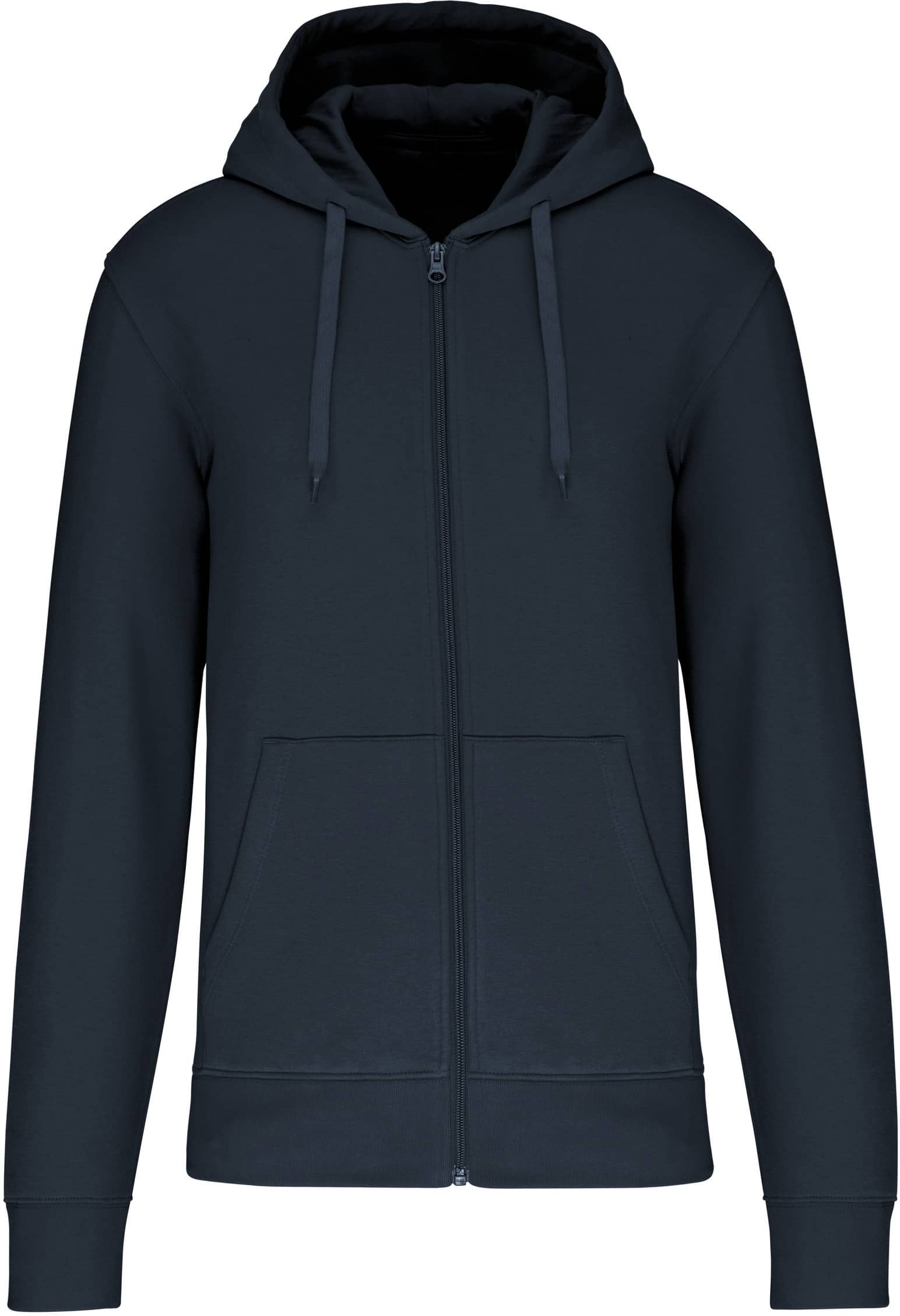Umweltfreundliches Kapuzensweatshirt mit Reißverschluss Herren