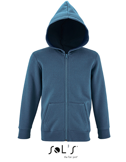 Kids´ Zip Hoodie Stone