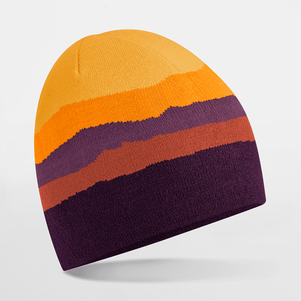 Mountain Peaks Pull-On Beanie