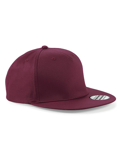 Basic Flat Brim Snapback-Cap