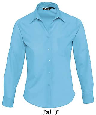 Popeline-Blouse Executive Long Sleeve