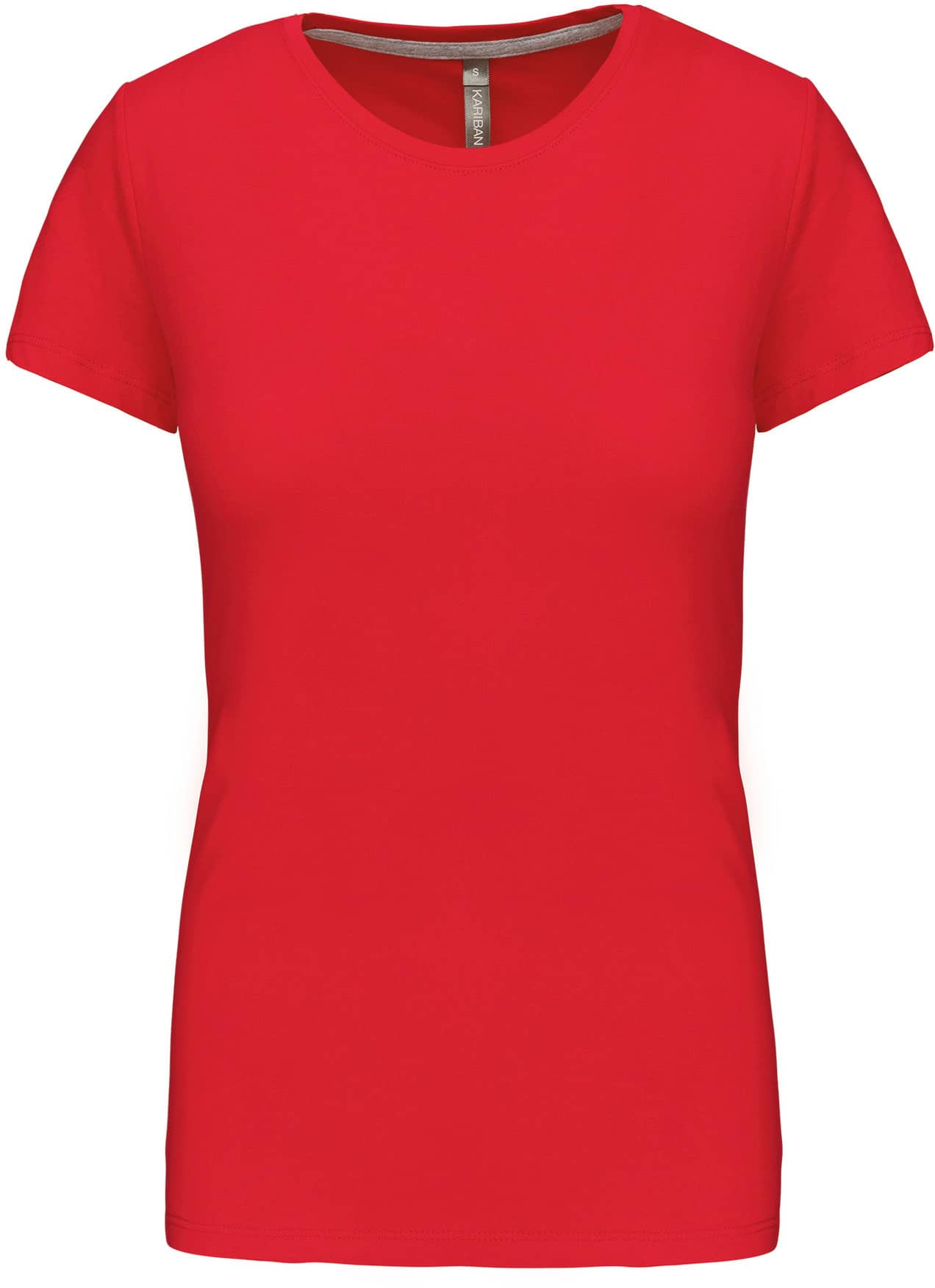 Ladies` Short-Sleeved Crew Neck T-Shirt