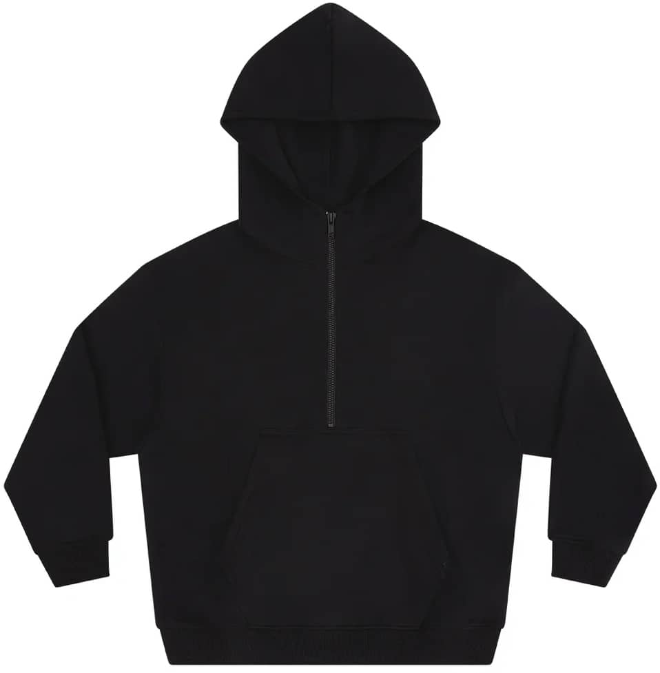 Earth Positive Children`s Half-Zip Hoodie
