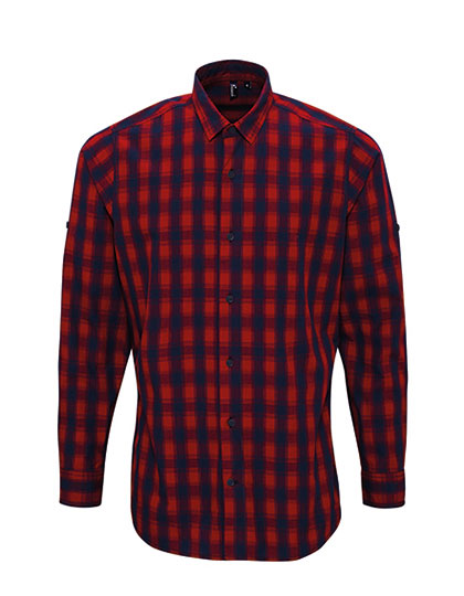 Men´s Mulligan Check Cotton Long Sleeve Shirt