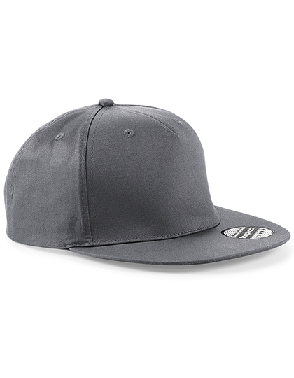 Basic Flat Brim Snapback-Cap