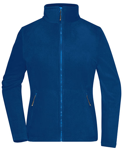 Damen Micro-Fleecejacke mit Stehkragen