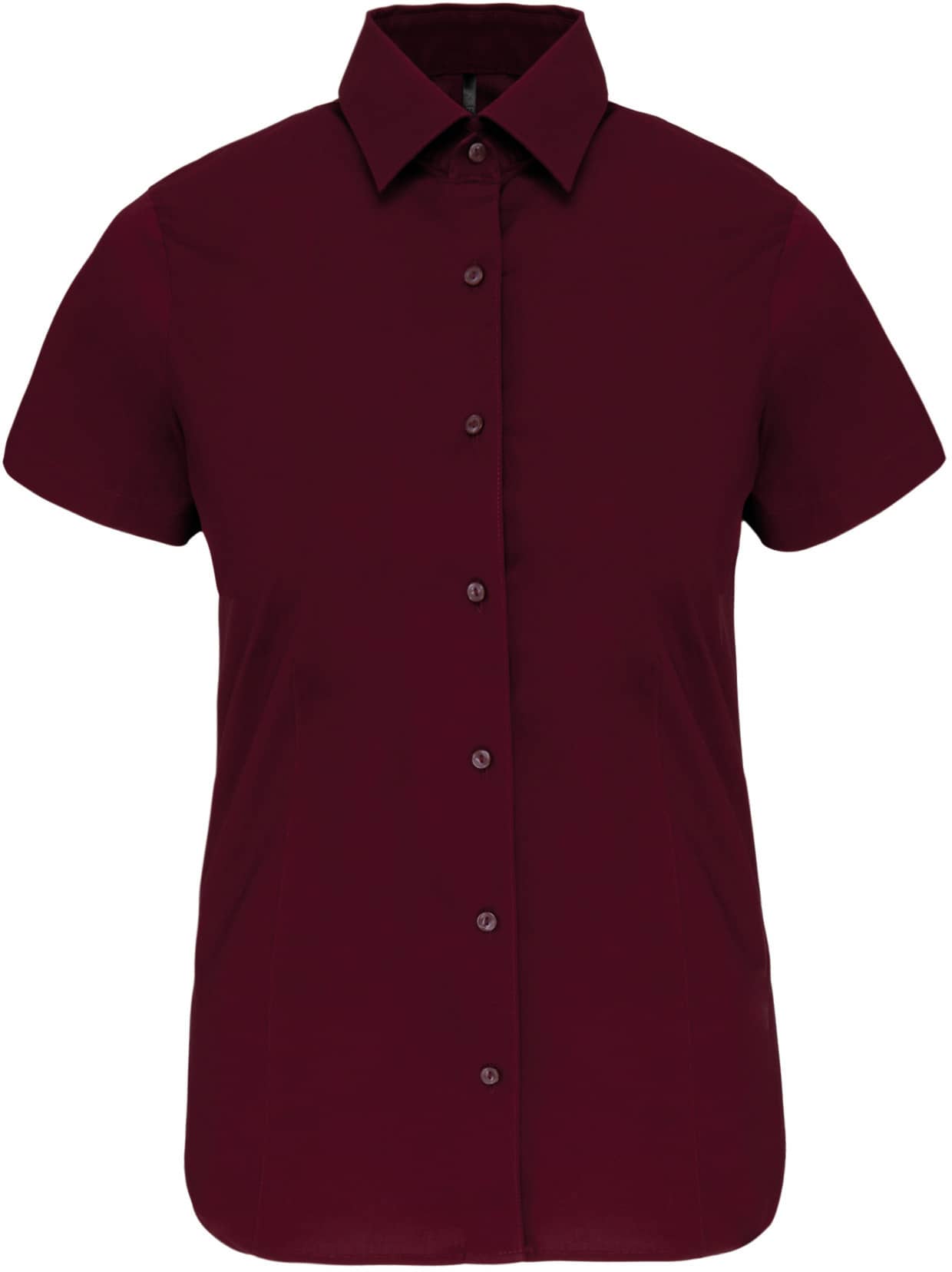 Damen Stretchbluse Kurzarm