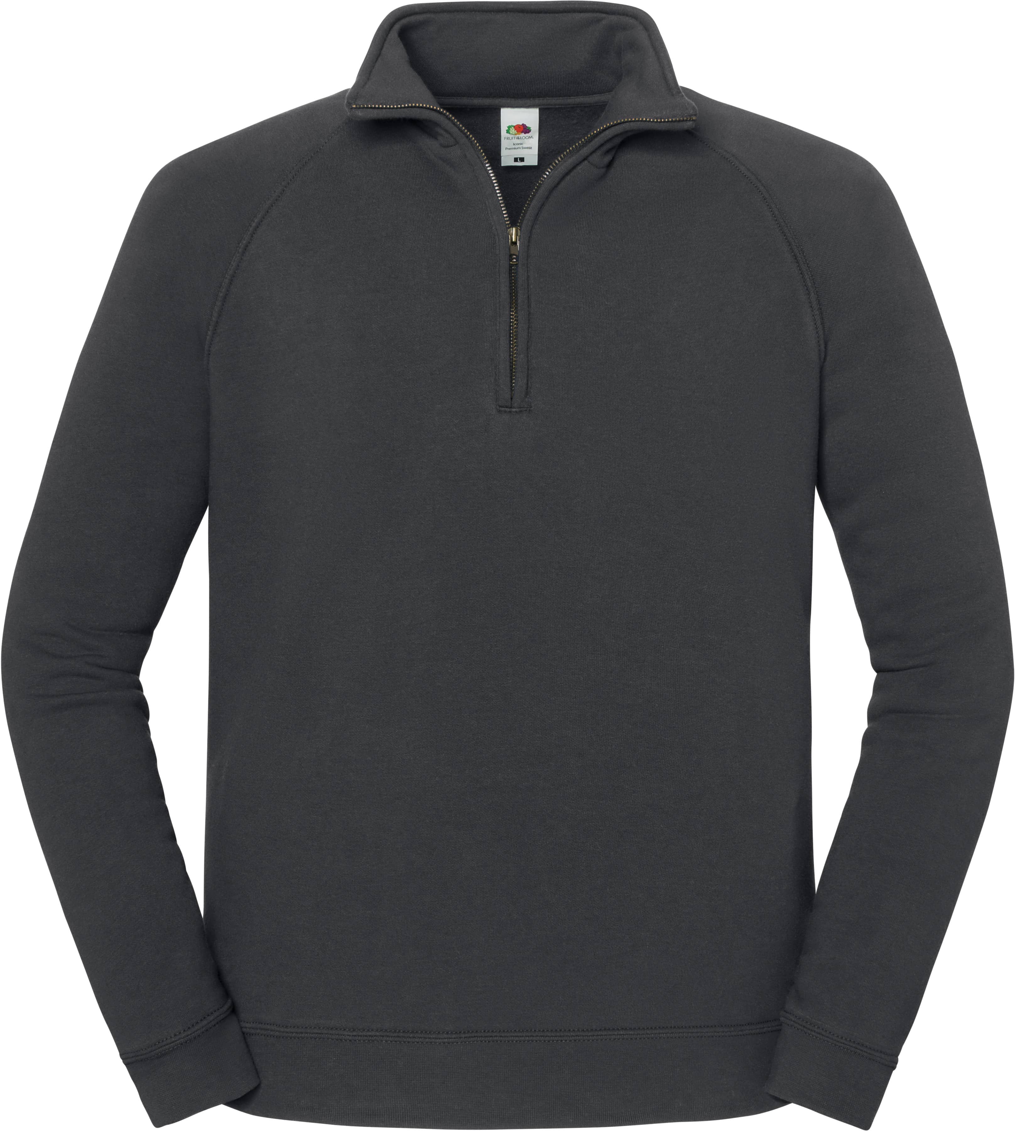 Iconic Premium Zip Neck Sweat