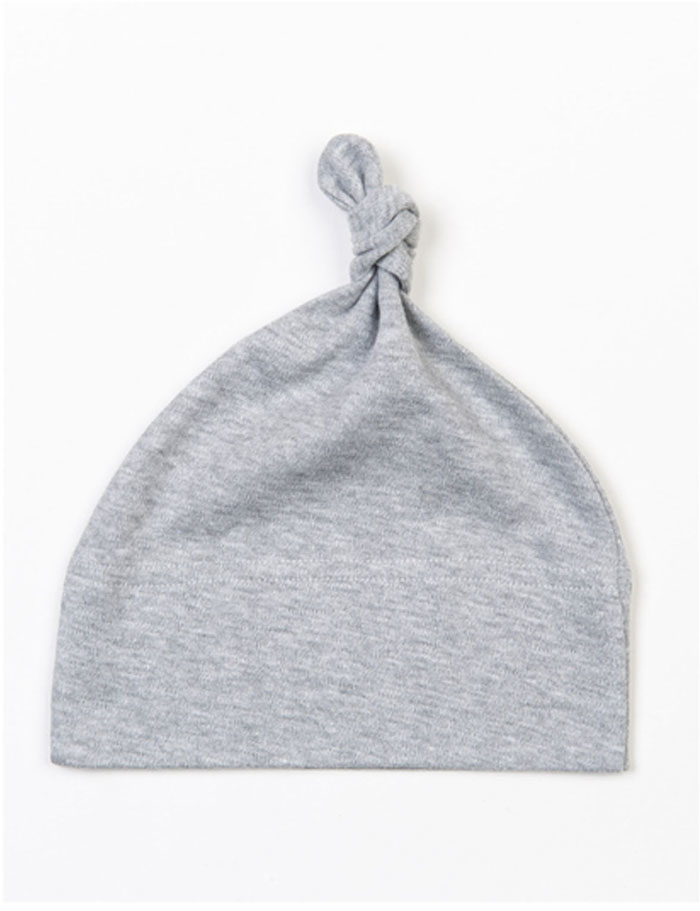 Babymütze mit Knoten