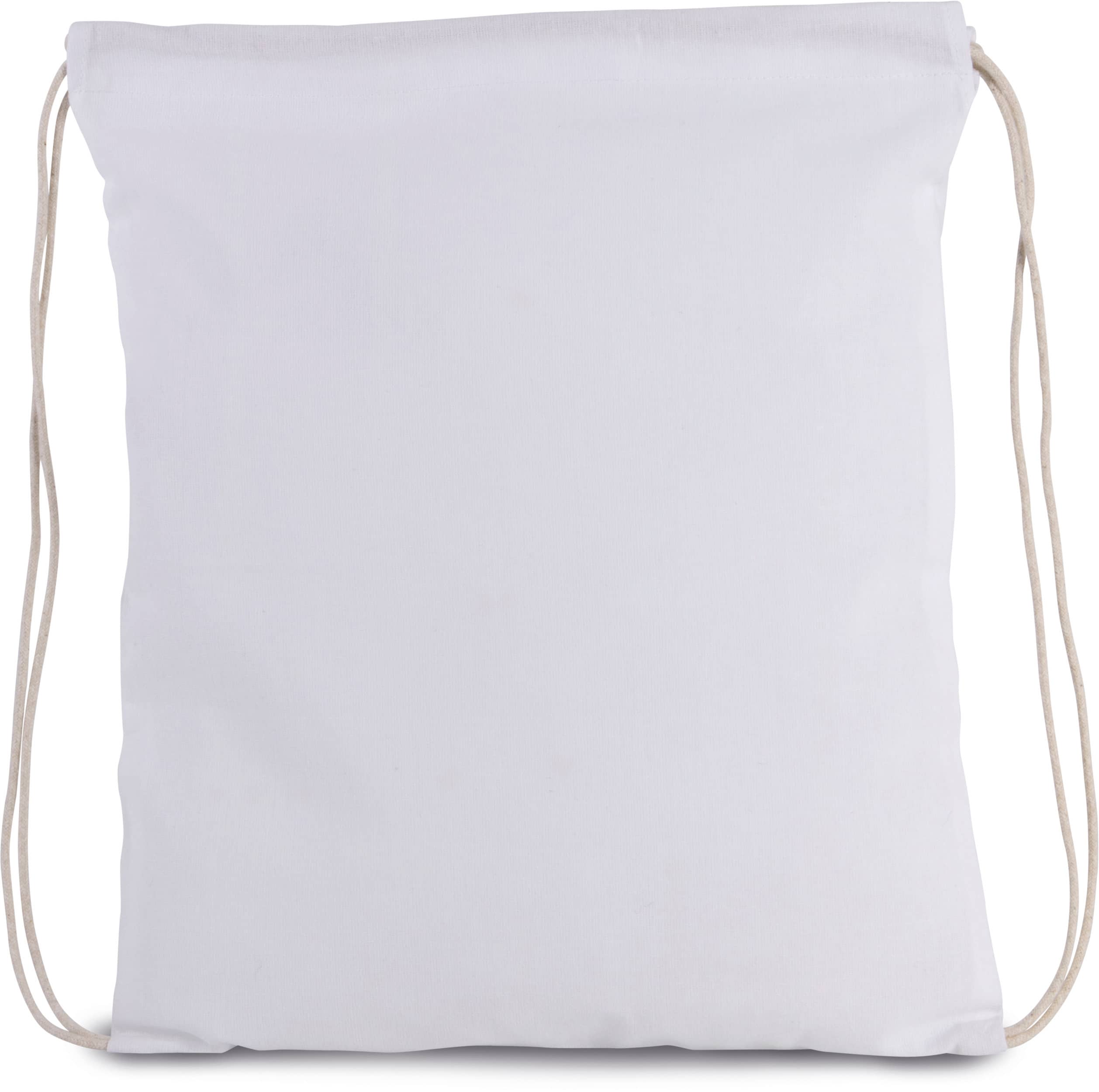 Kleiner Rucksack aus Bio-Baumwolle mit Kordeln