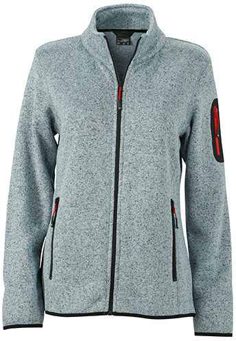 Ladies´ Knitted Fleece Jacket