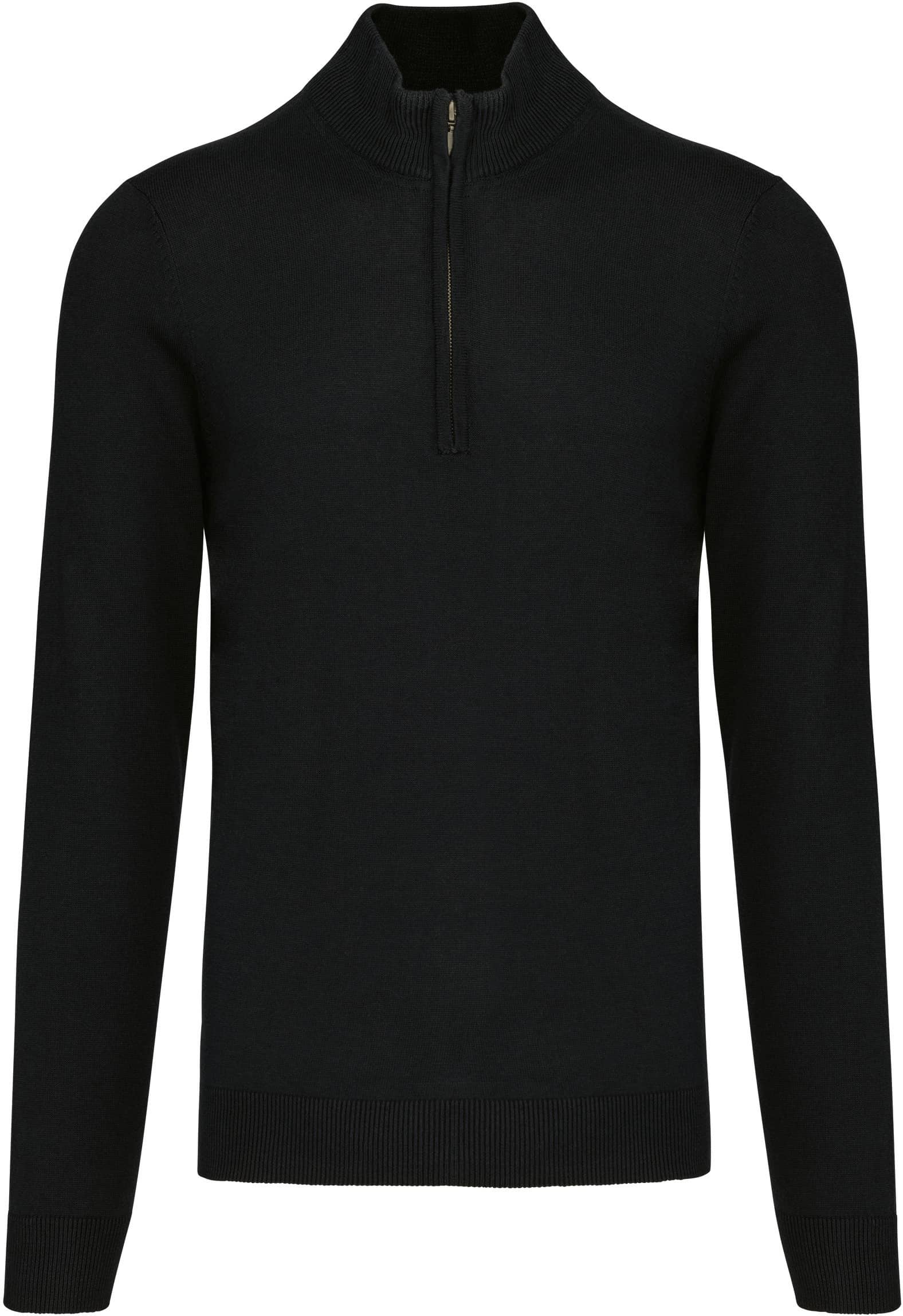 Herrenpullover mit 1/4-Reißverschluss