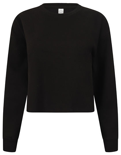 Lässiges Damen Cropped-Sweatshirt