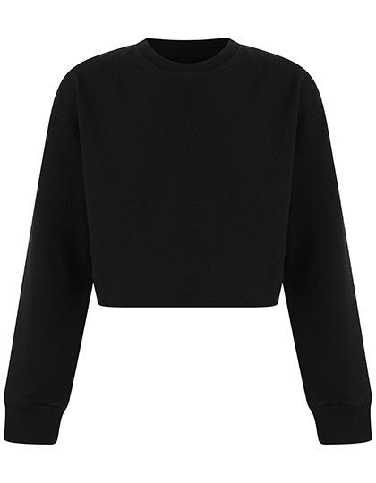 Lässiges Kinder Cropped-Sweatshirt