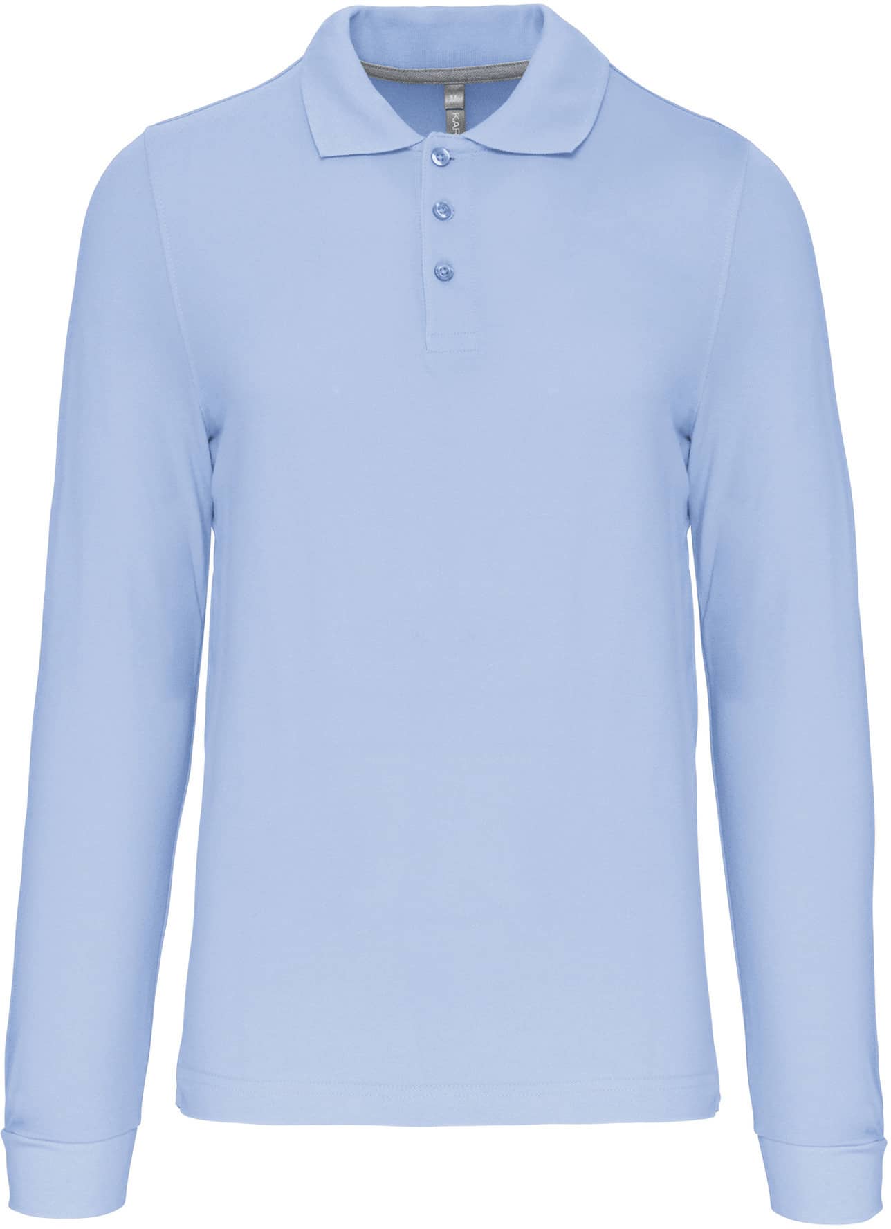Herren Langarm Poloshirt