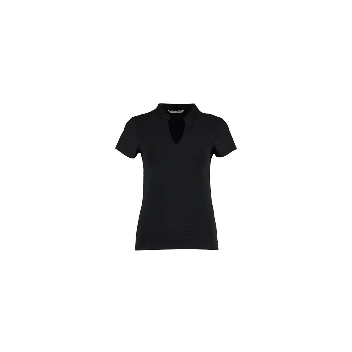 Women`s Regular Fit Mandarin Collar Top