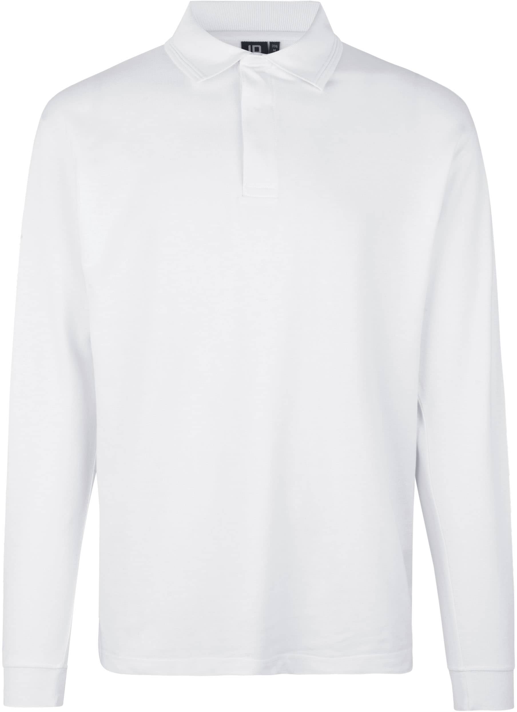 PRO Wear Langarm-Poloshirt mit Druckknopf