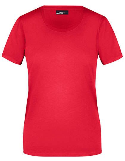 Leicht tailliertes Basic Damen-T-Shirt