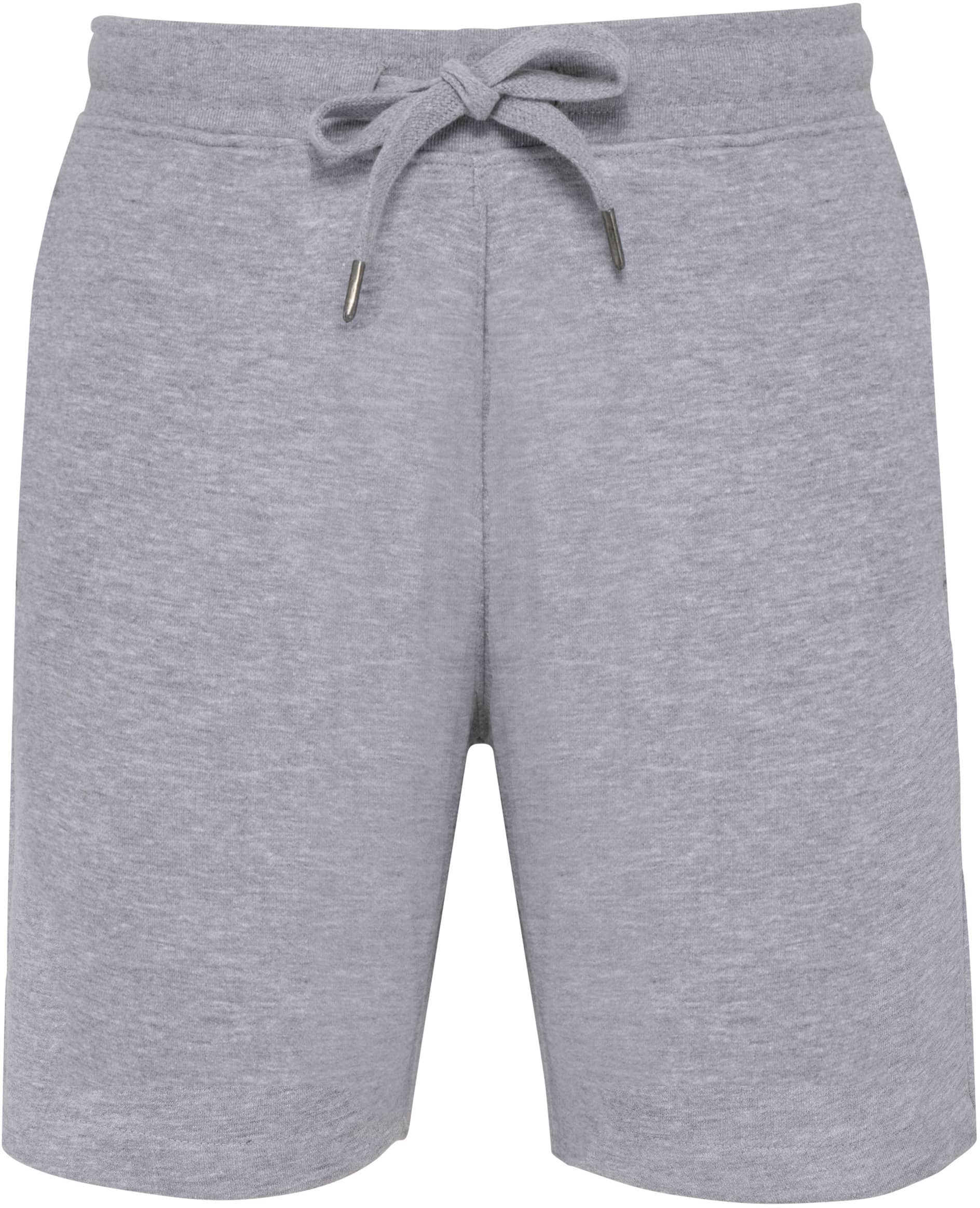 Umweltfreundliche Bermuda-Shorts für Herren aus ungebürstetem Molton