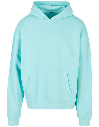 Extra schwerer super großer Herren-Hoodie mit Kängurutasche