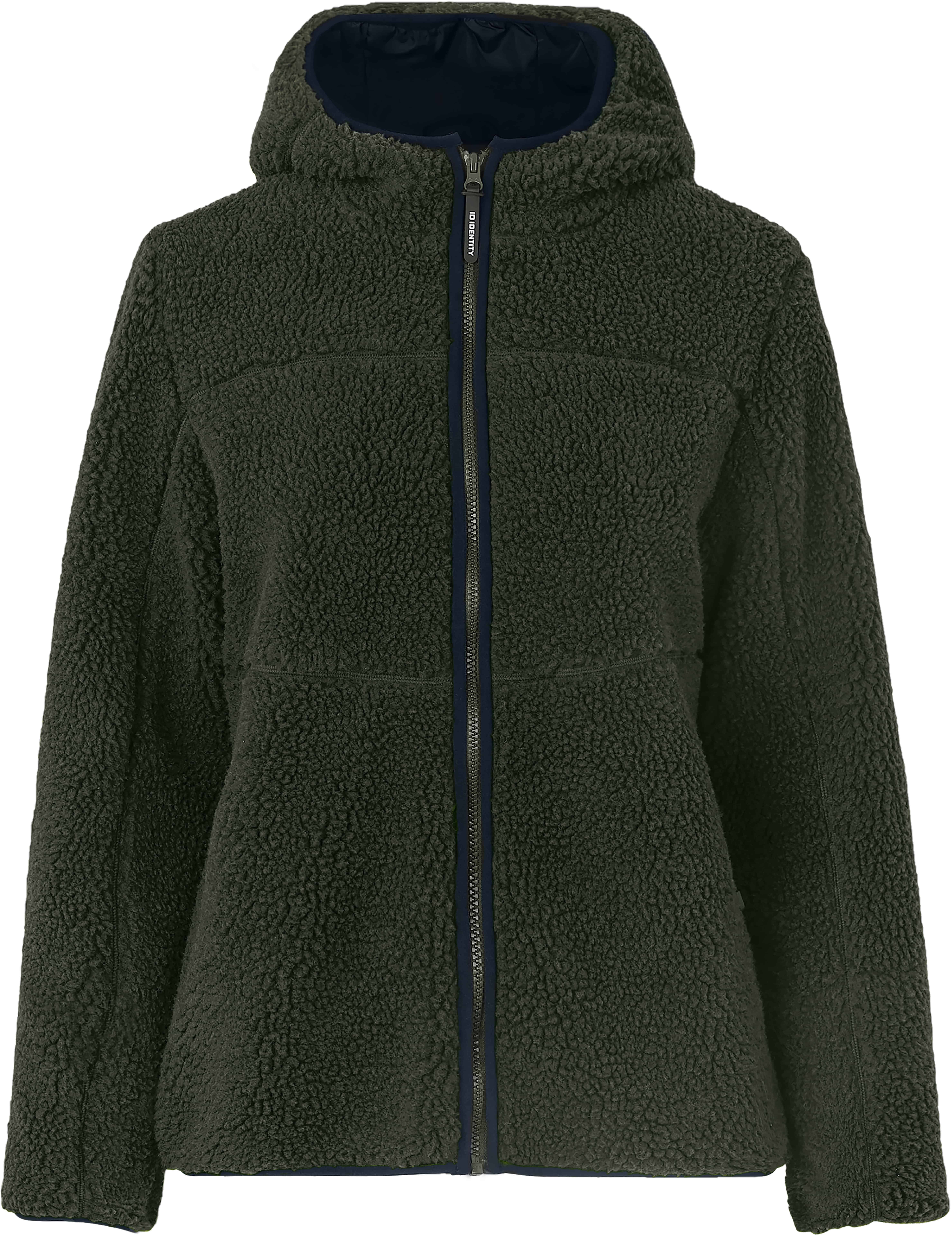 Pile Sherpa Fleecejacke für Damen