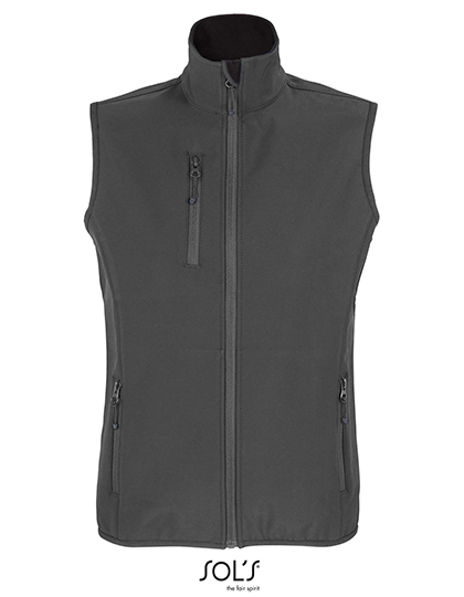 Recycelter Damen Softshell-Bodywarmer "Falcon" mit Brusttasche