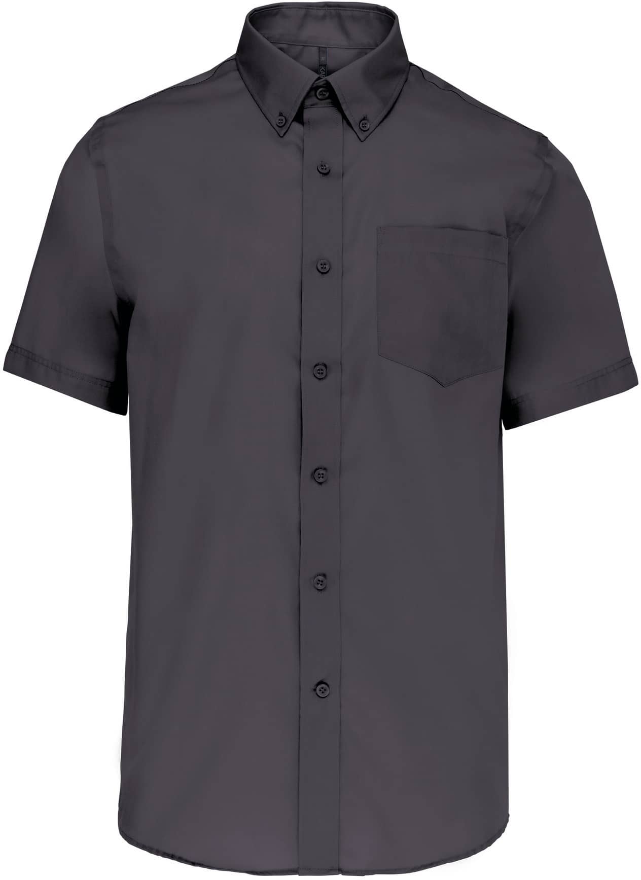 Herren Kurzarmhemd Bügelfrei Micro Twill