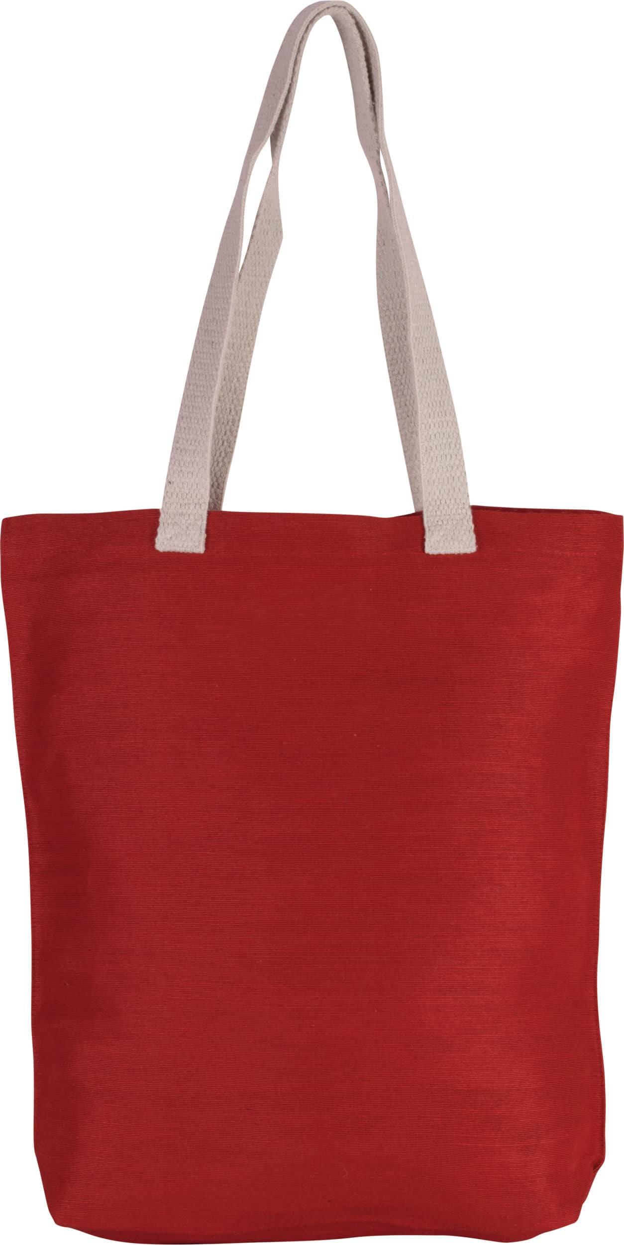 Shoppingtasche aus Jute-Baumwollmischgewebe
