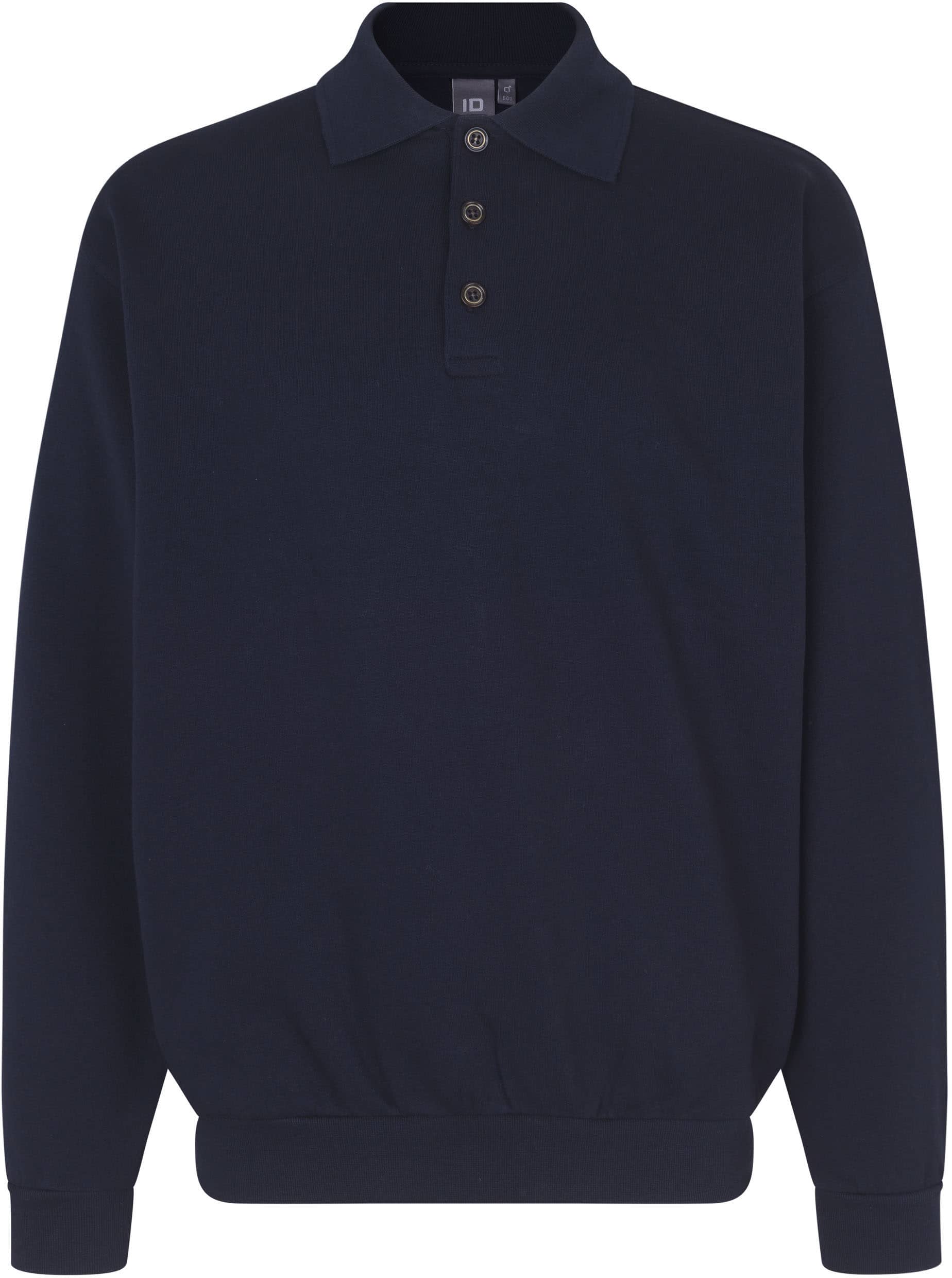 Klassisches Polo-Sweatshirt