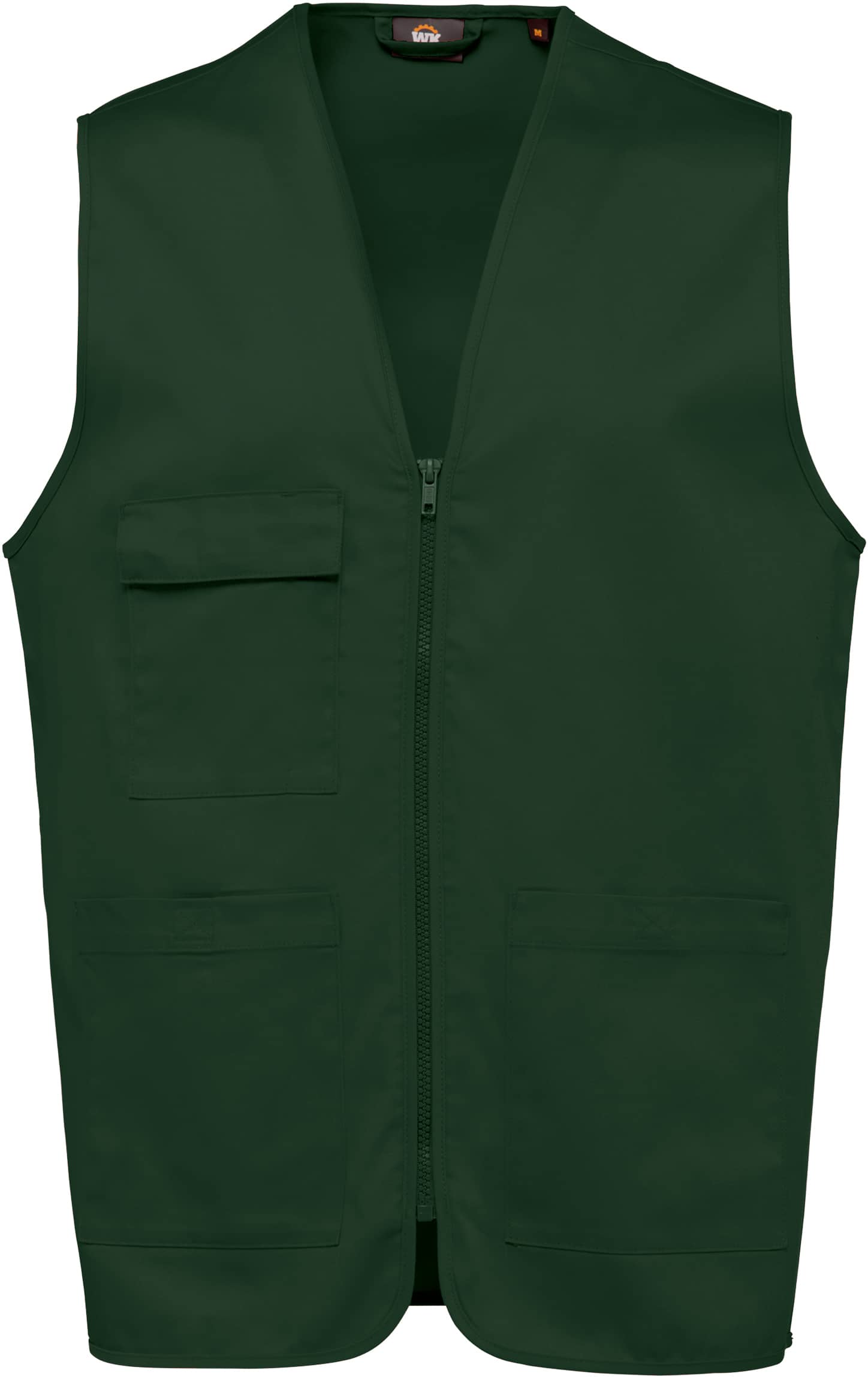 Unisex-Weste aus  Baumwollpolyester mit mehreren Taschen