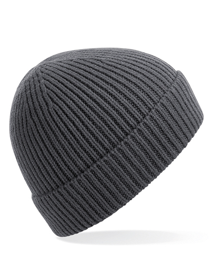 Grob gerippter Beanie
