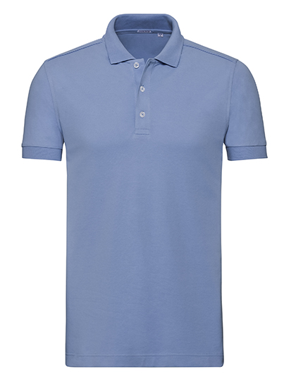 Men's Fitted Stretch Polo