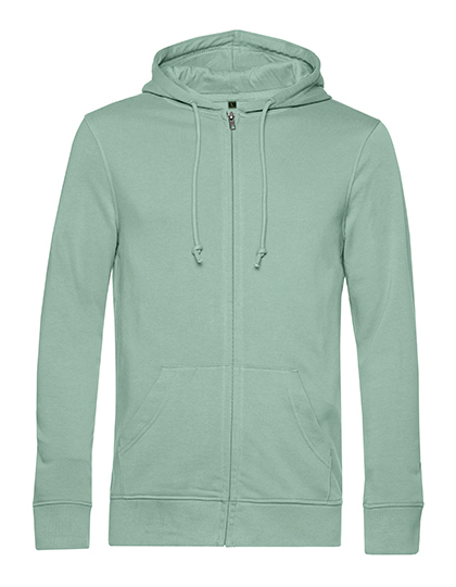 Nachhaltiger Herren Zip-Hoodie aus Bio-Baumwolle "Inspire"