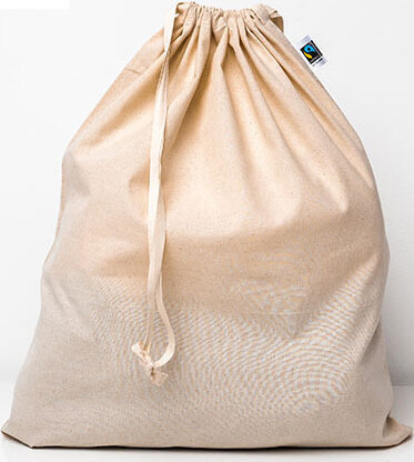 Small Fairtrade Cotton Stuff Bag