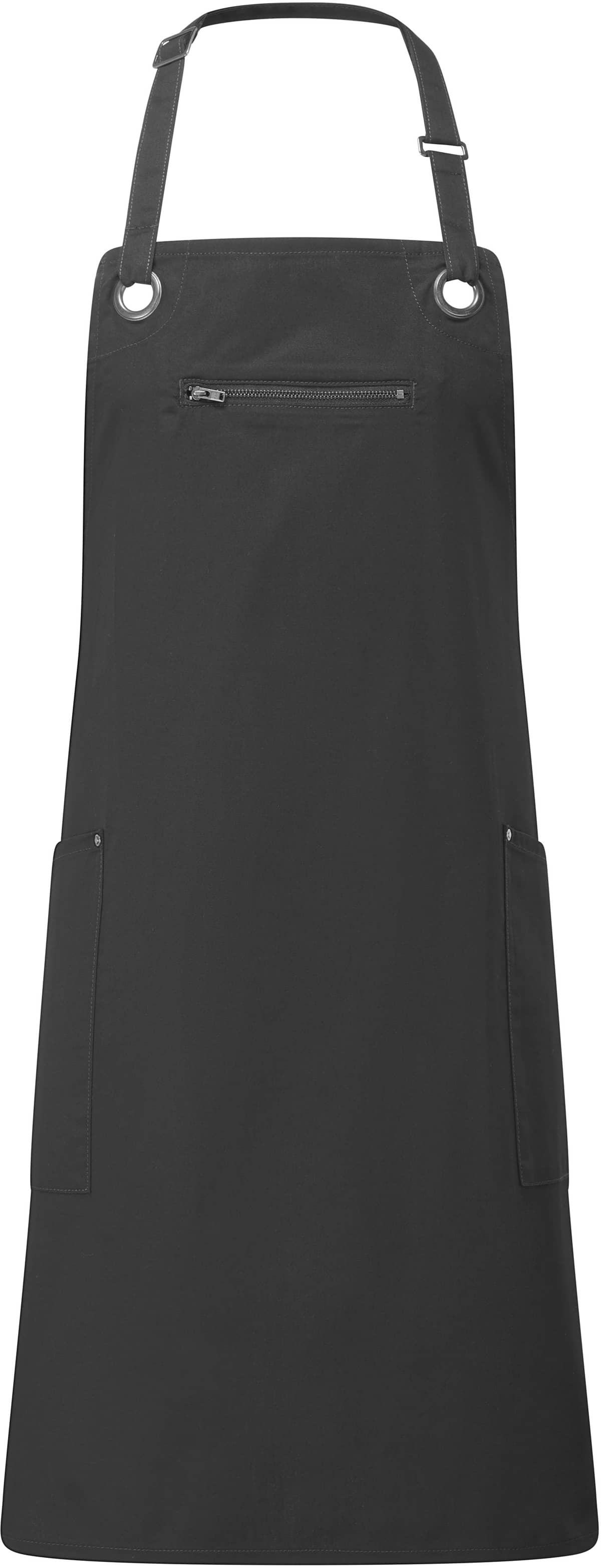 'Barley' Contrast Stitch Bib Apron
