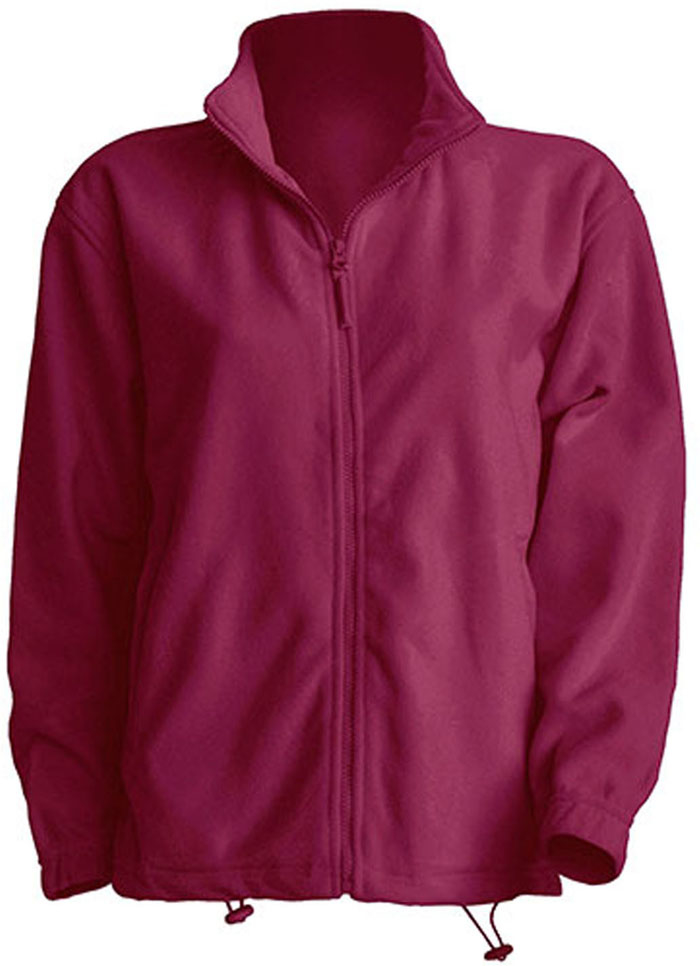 Herren Micro-Fleecejacke mit elastischen Ärmelabschlüssen