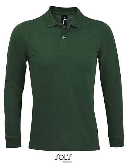 Men´s Long-Sleeve Piqué Polo Shirt Perfect