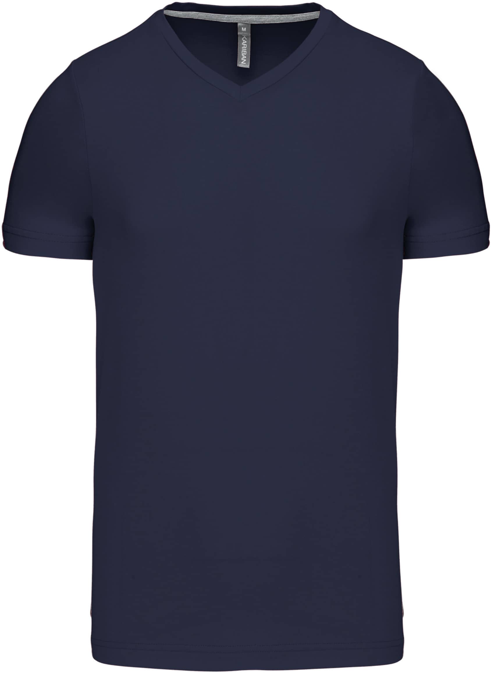 Men`s Short-sleeved V-Neck T-Shirt