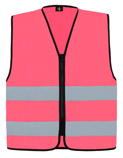Hi-Vis Safety Vest Cologne With Front Zipper