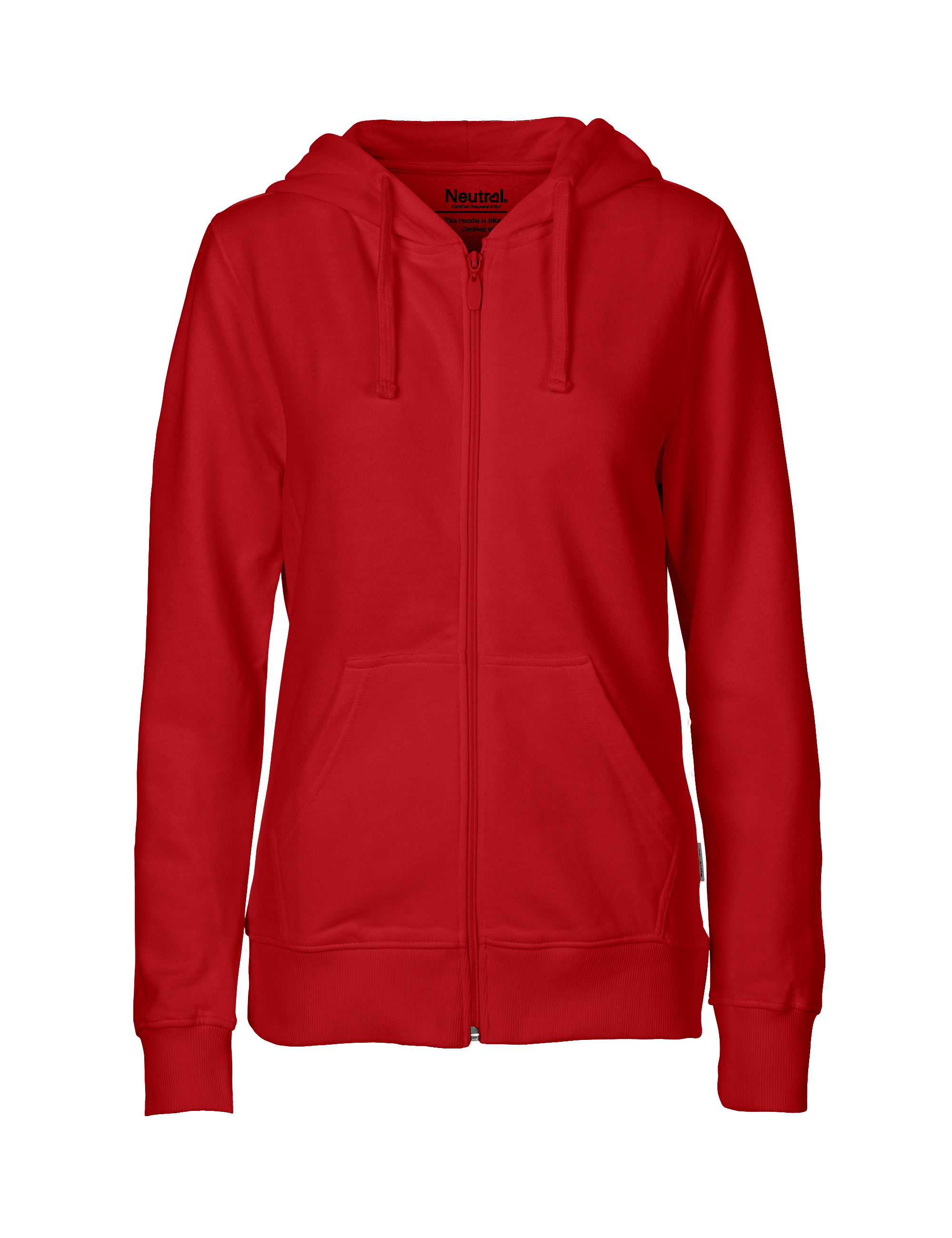 Flauschiger Damen Zip-Hoodie aus Fairtrade-Baumwolle